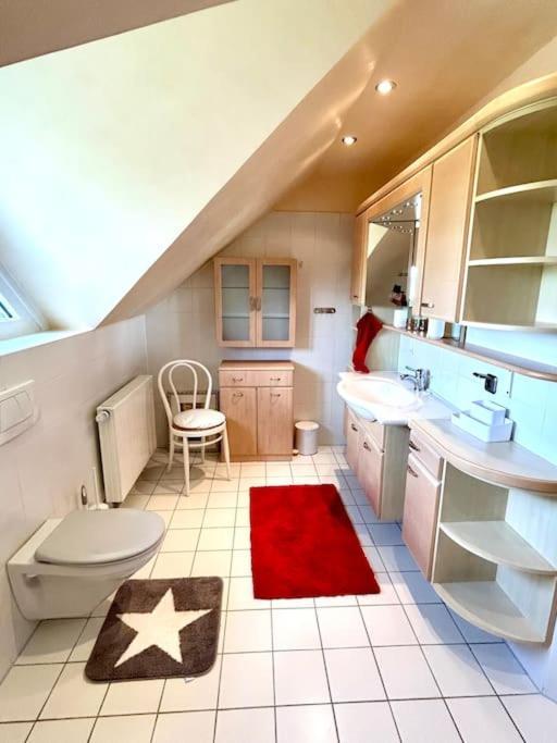 Sonnige Wohnung Am Lindenberg Lohfelden Luaran gambar