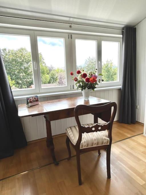 Sonnige Wohnung Am Lindenberg Lohfelden Luaran gambar