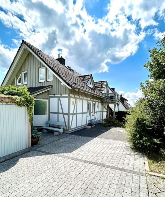 Sonnige Wohnung Am Lindenberg Lohfelden Luaran gambar